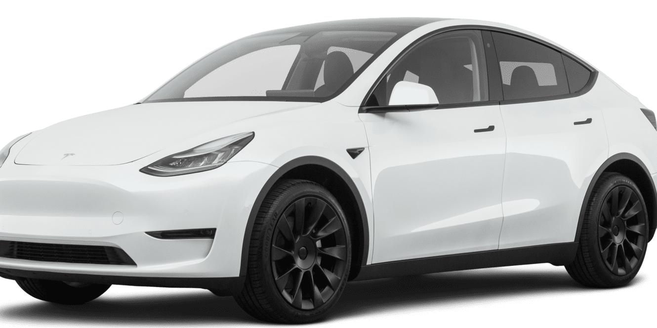 TESLA MODEL Y 2021 5YJYGDEE2MF254083 image